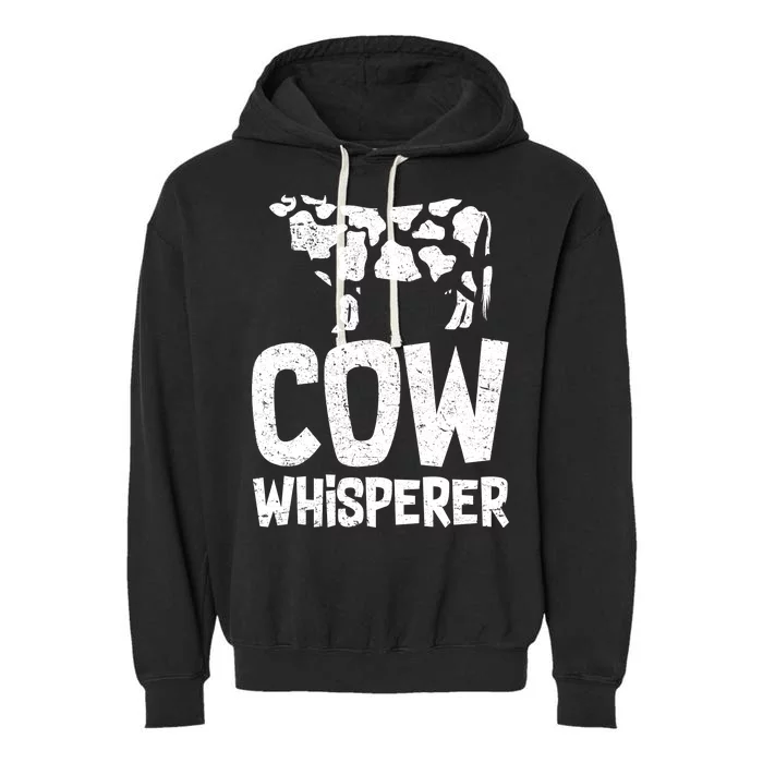 Cow Whisperer Garment-Dyed Fleece Hoodie