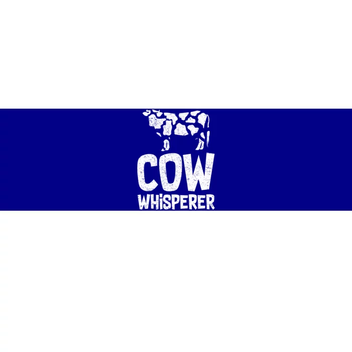 Cow Whisperer Bumper Sticker