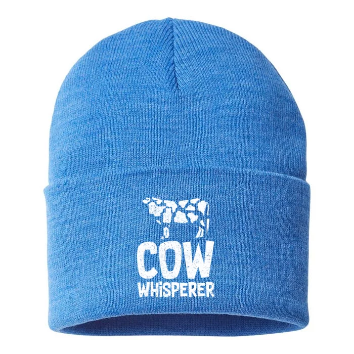 Cow Whisperer Sustainable Knit Beanie