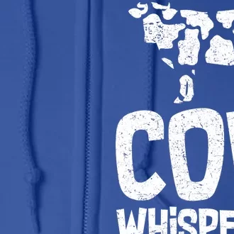 Cow Whisperer Full Zip Hoodie