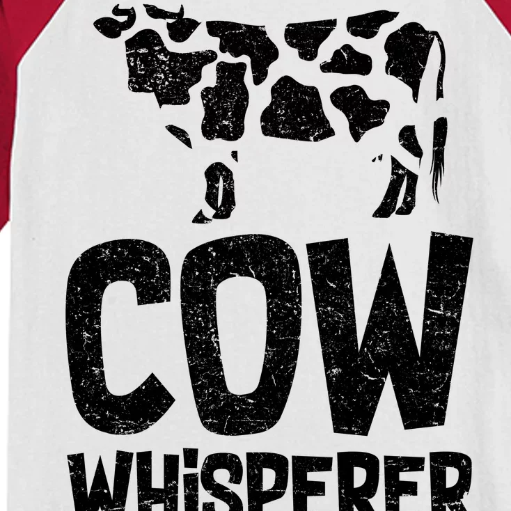 Cow Whisperer Kids Colorblock Raglan Jersey