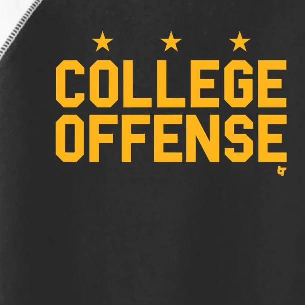 College Offense Washington D.C. Football Toddler Fine Jersey T-Shirt