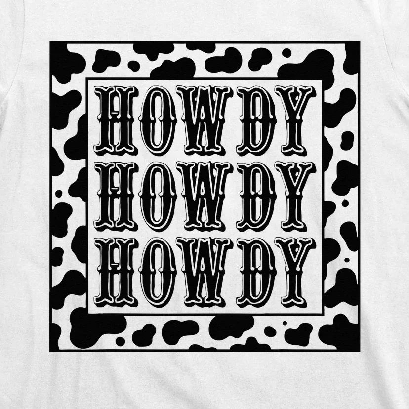 Cowgirl Outfit Wo Cowboy Rodeo Western Country Howdy T-Shirt