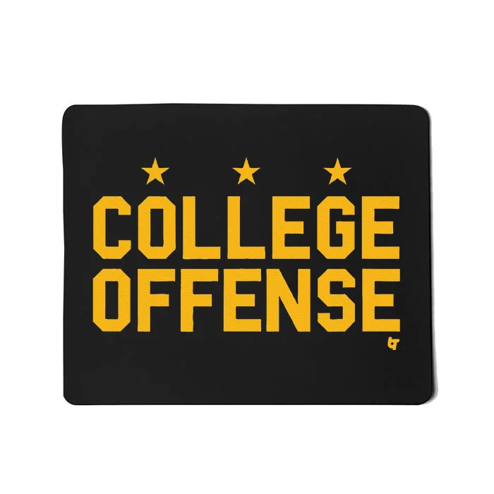 College Offense Washington D.C. Football Mousepad