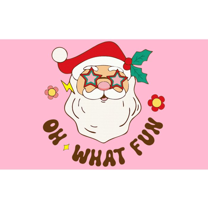 Christmas Oh What Fun Christmas Tree Xmas Pajama Party Bumper Sticker