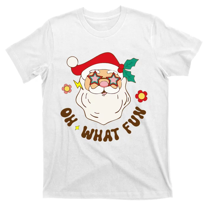 Christmas Oh What Fun Christmas Tree Xmas Pajama Party T-Shirt