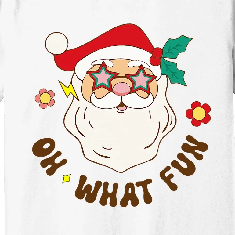 Christmas Oh What Fun Christmas Tree Xmas Pajama Party Premium T-Shirt