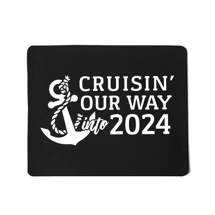 Cruising Our Way Into 2024 Cruise Mousepad