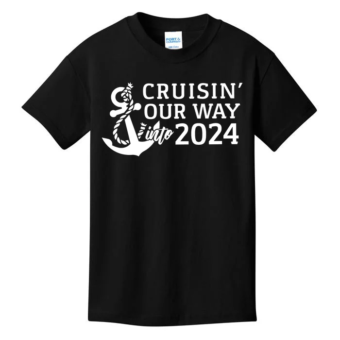 Cruising Our Way Into 2024 Cruise Kids T-Shirt