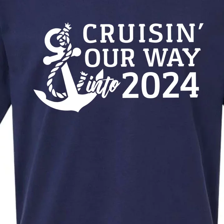 Cruising Our Way Into 2024 Cruise Sueded Cloud Jersey T-Shirt