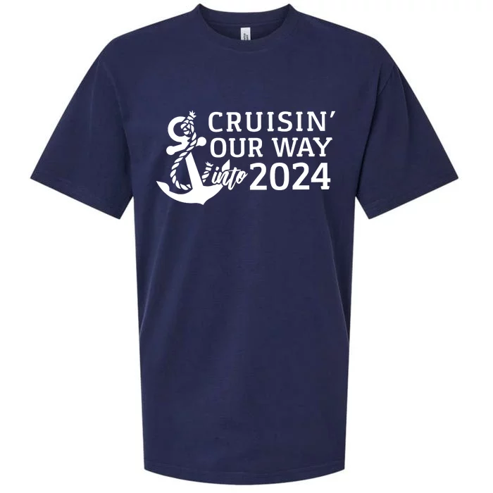 Cruising Our Way Into 2024 Cruise Sueded Cloud Jersey T-Shirt