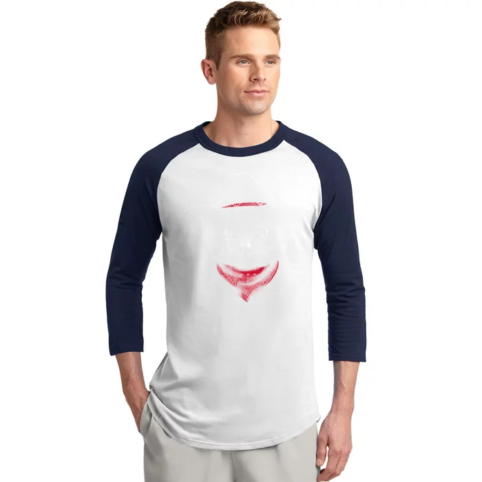 Cowboy Cat Baseball Sleeve Shirt