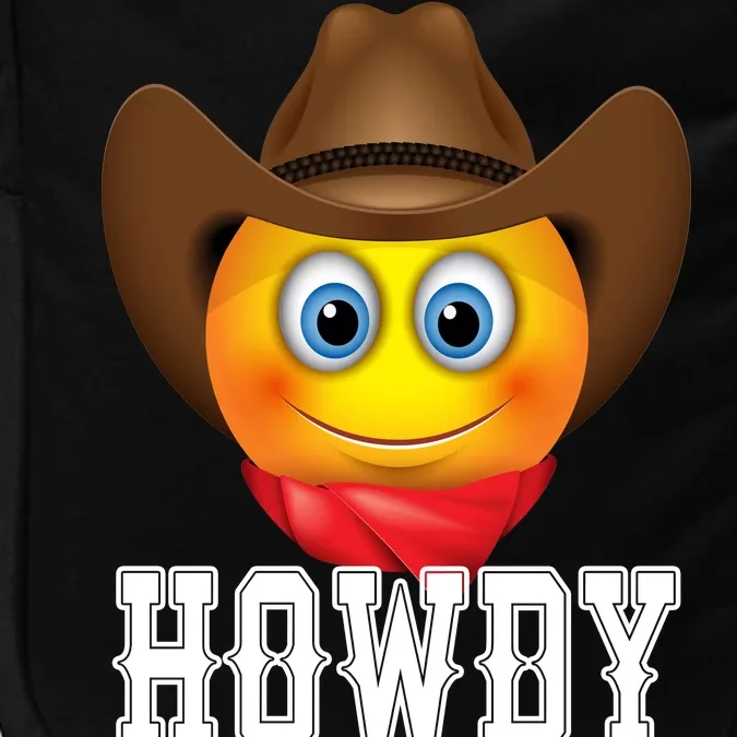 Cowboy Emoji HOWDY! Impact Tech Backpack