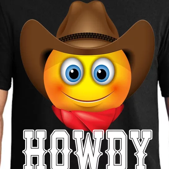 Cowboy Emoji HOWDY! Pajama Set