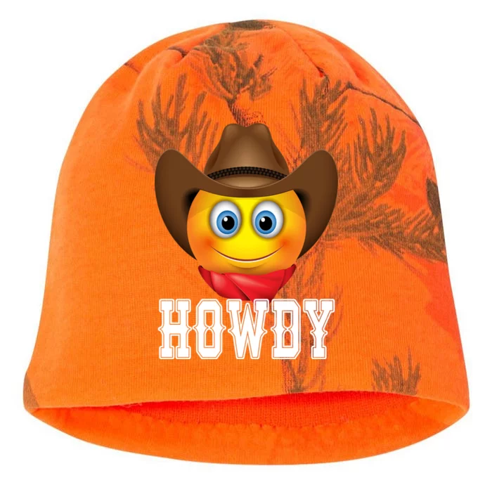 Cowboy Emoji HOWDY! Kati - Camo Knit Beanie