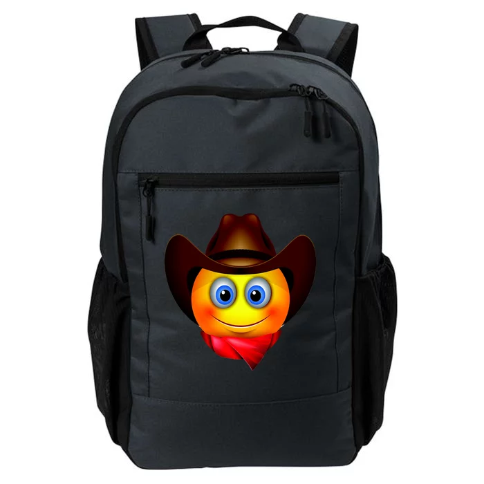 Cowboy Emoji Smiley Daily Commute Backpack