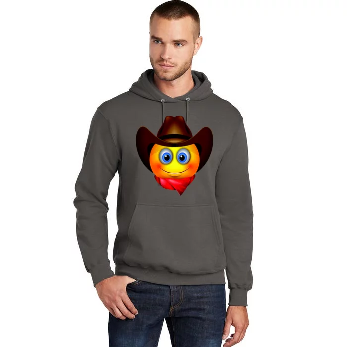 Cowboy Emoji Smiley Tall Hoodie