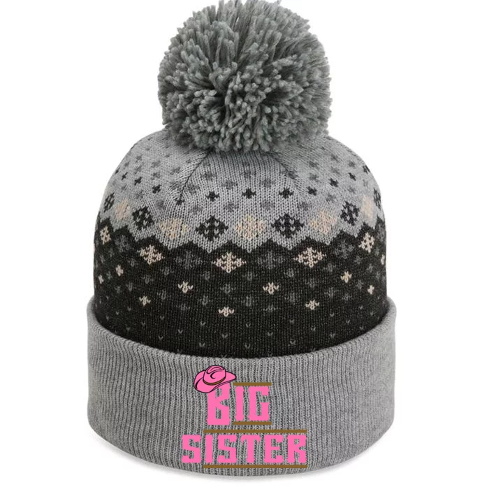 Cowgirl Big Sister The Baniff Cuffed Pom Beanie