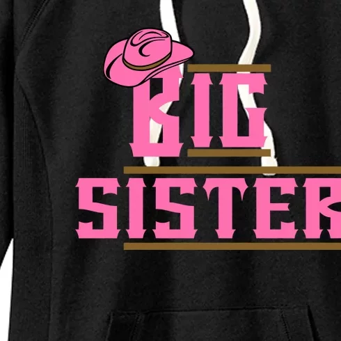 Cowgirl Big Sister Women's Fleece Hoodie