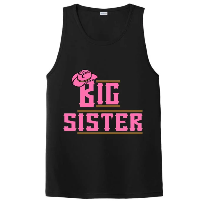 Cowgirl Big Sister Performance Tank