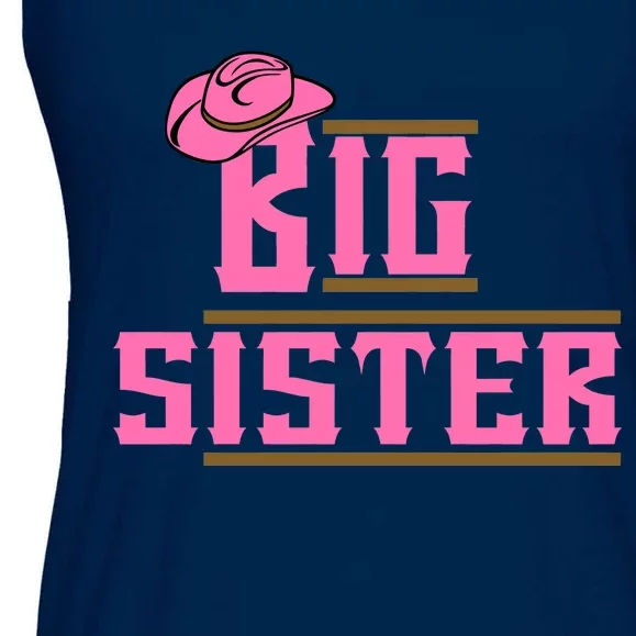 Cowgirl Big Sister Ladies Essential Flowy Tank