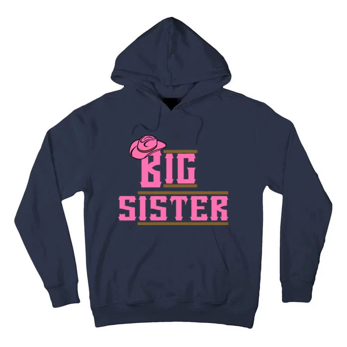 Cowgirl Big Sister Tall Hoodie