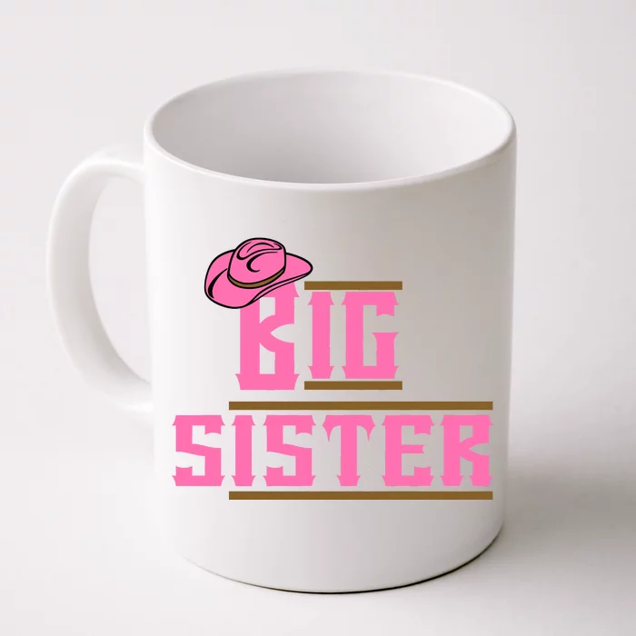 Cowgirl Big Sister Front & Back Coffee Mug