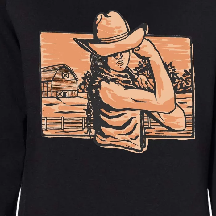 Cowgirl Flex Womens California Wash Sweatshirt