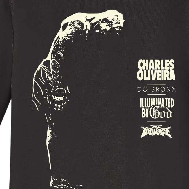 Charles Oliveira X Full Violence The Bow Baby Long Sleeve Bodysuit