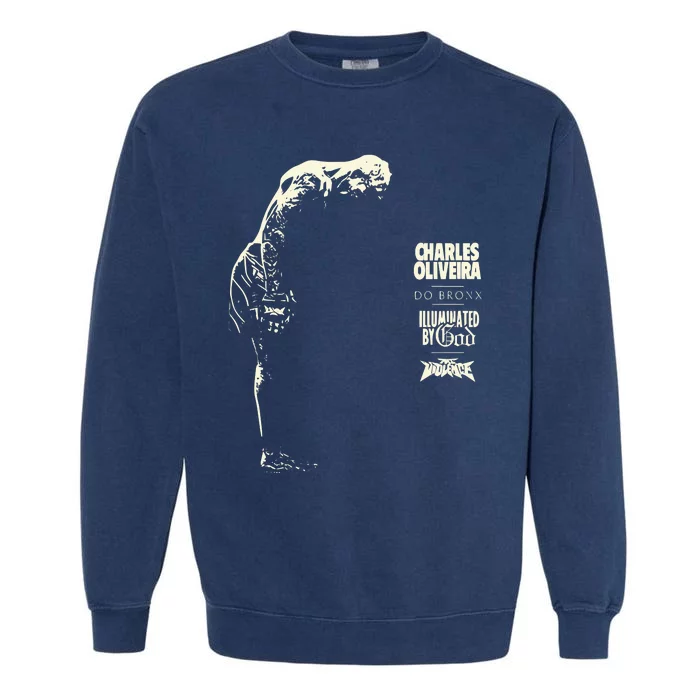 Charles Oliveira X Full Violence The Bow Garment-Dyed Sweatshirt