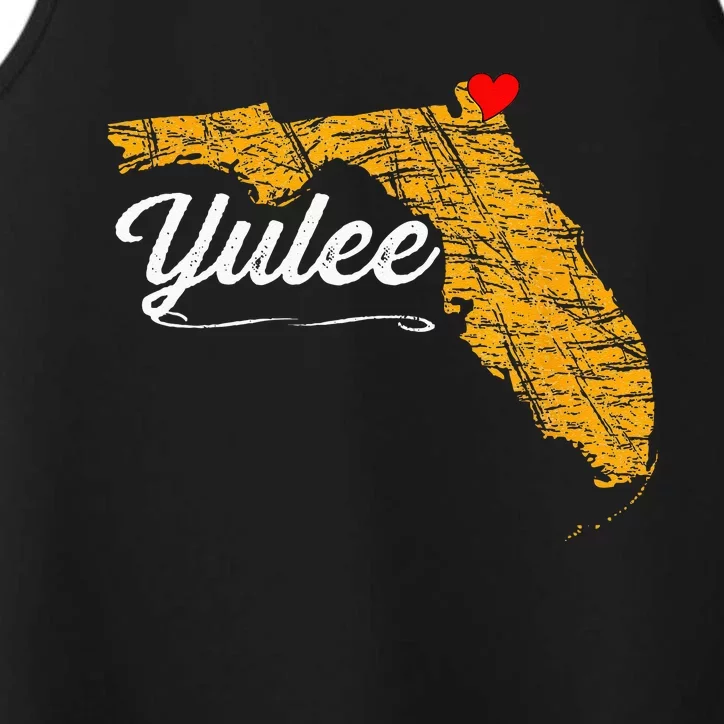 City Of YULEE FLORIDA FL Merch Souvenir Performance Tank