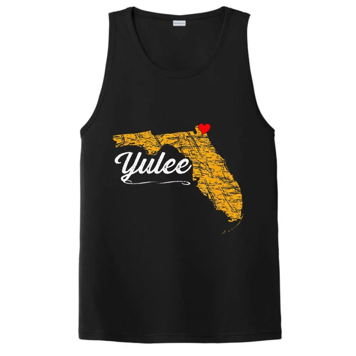 City Of YULEE FLORIDA FL Merch Souvenir Performance Tank