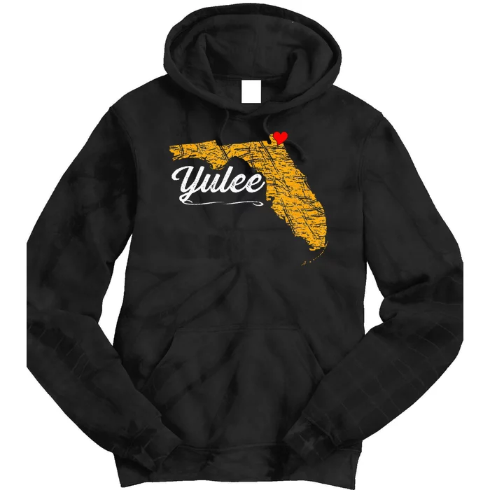 City Of YULEE FLORIDA FL Merch Souvenir Tie Dye Hoodie