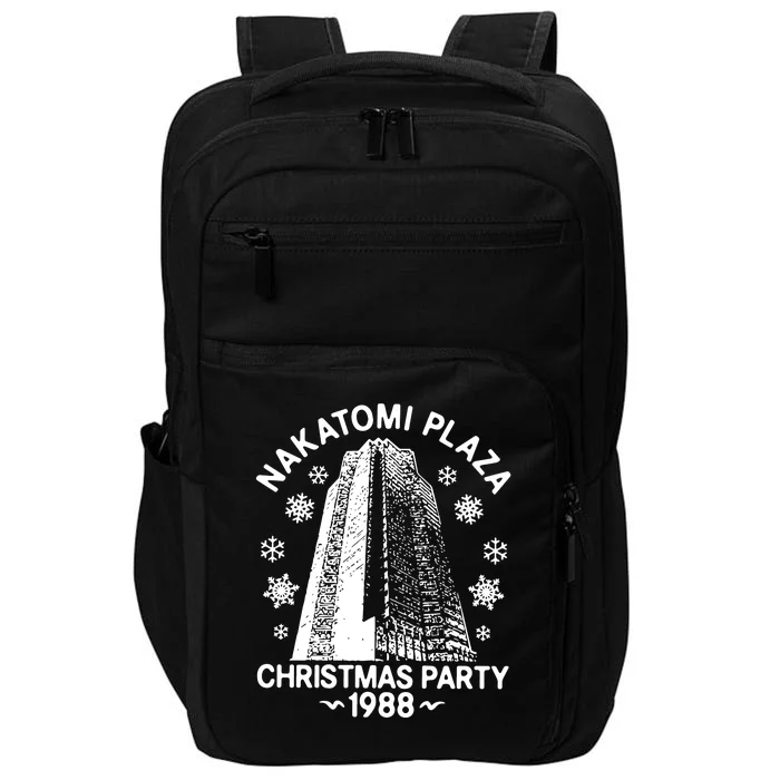 Christmas Party 1988 Nakatomi Plaza Hipster Impact Tech Backpack