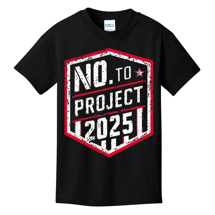 Current Political 2024 Stop Project 2025 Kids T-Shirt