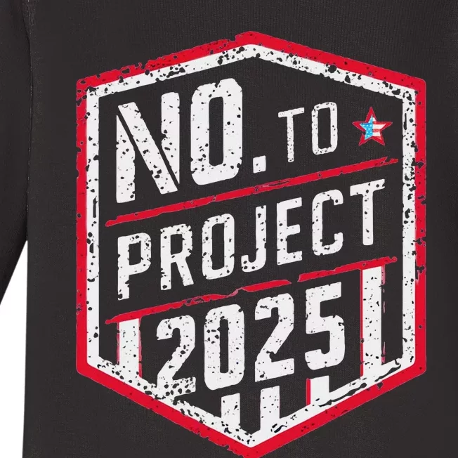 Current Political 2024 Stop Project 2025 Movement Baby Long Sleeve Bodysuit