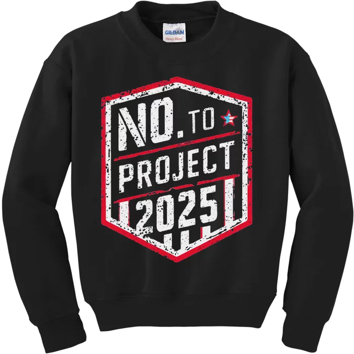 Current Political 2024 Stop Project 2025 Movement Kids Sweatshirt