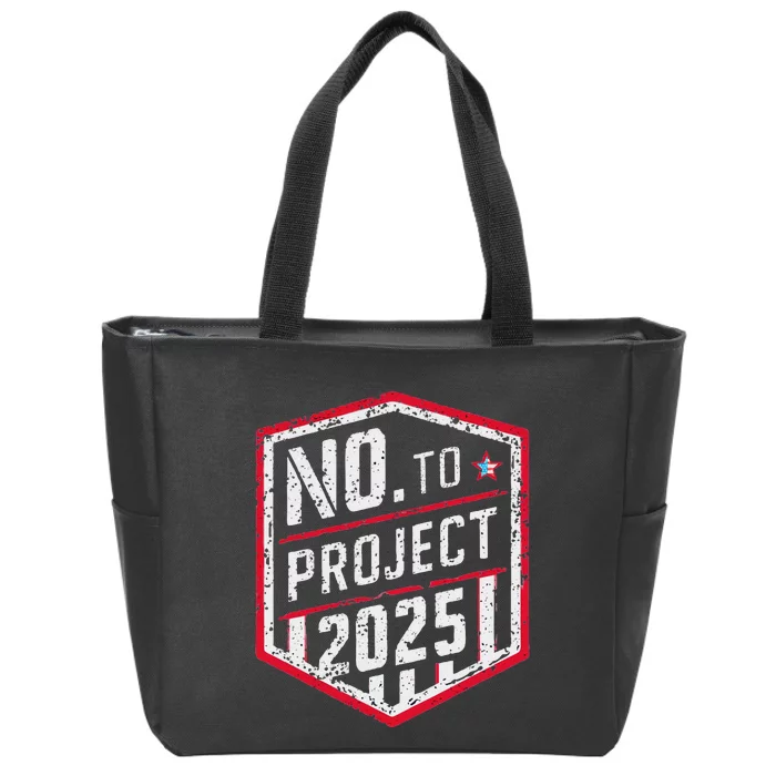 Current Political 2024 Stop Project 2025 Movement Zip Tote Bag