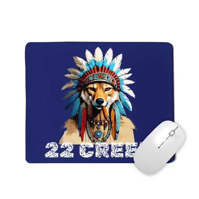 Coyote Predator 22 Cree.D Graphic Design Mousepad