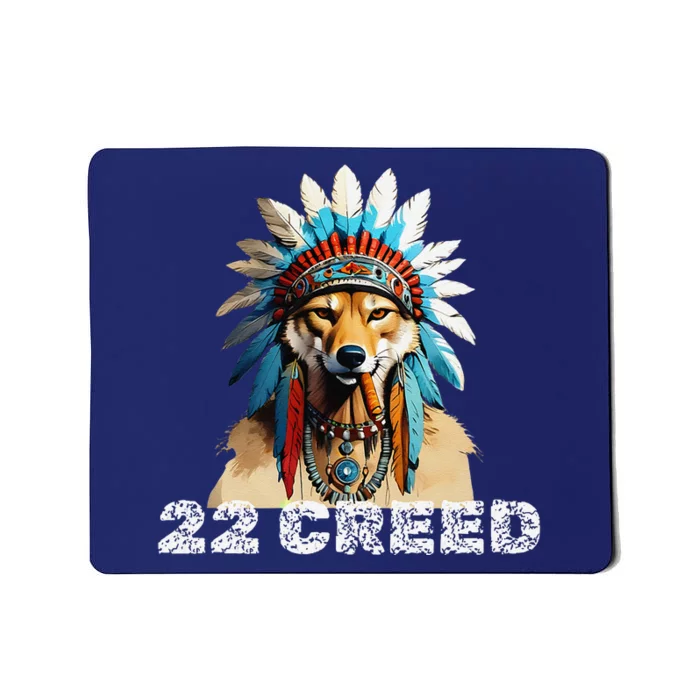 Coyote Predator 22 Cree.D Graphic Design Mousepad