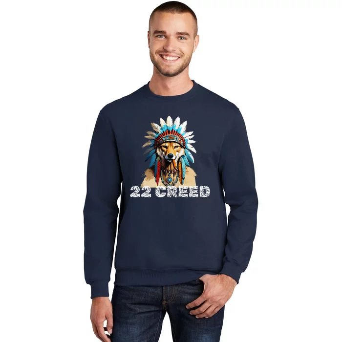 Coyote Predator 22 Cree.D Graphic Design Tall Sweatshirt