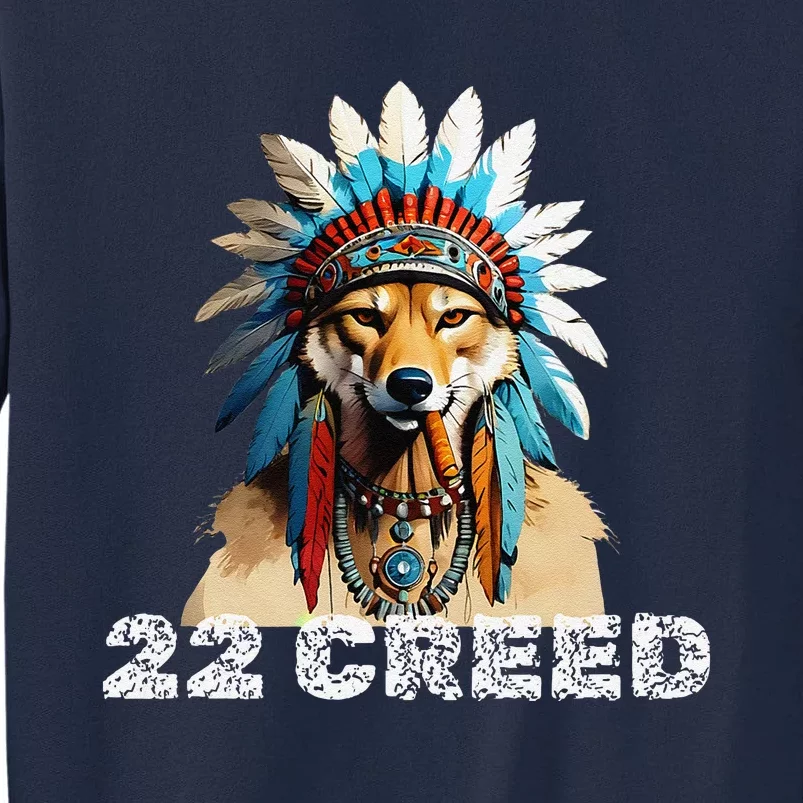 Coyote Predator 22 Cree.D Graphic Design Tall Sweatshirt