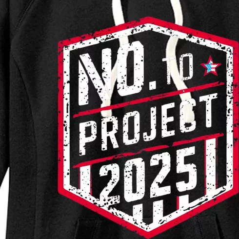 Current Political 2024 Stop Project 2025 Women's Fleece Hoodie