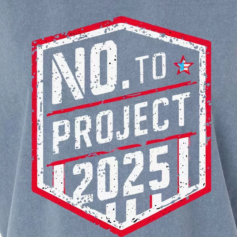 Current Political 2024 Stop Project 2025 Garment-Dyed Women's Muscle Tee