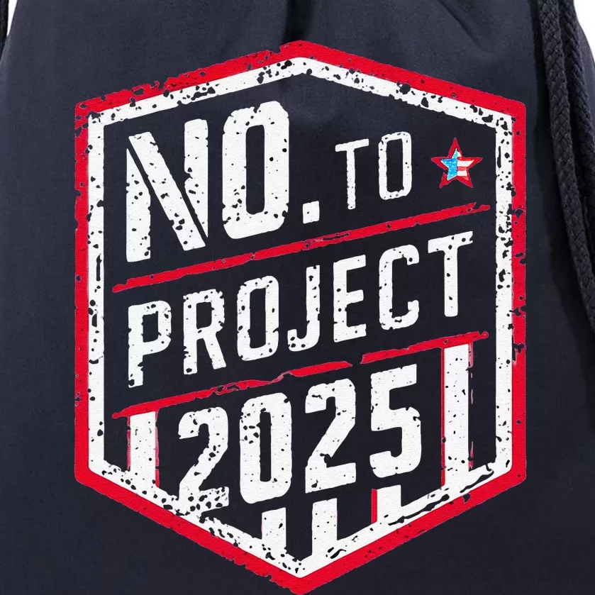 Current Political 2024 Stop Project 2025 Drawstring Bag