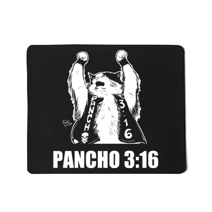 Cat Pancho 3 16 Mousepad