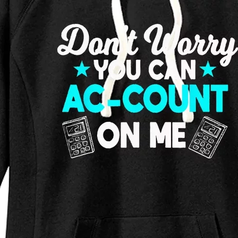 Certified Public Accountant Account Analyst Women's Fleece Hoodie