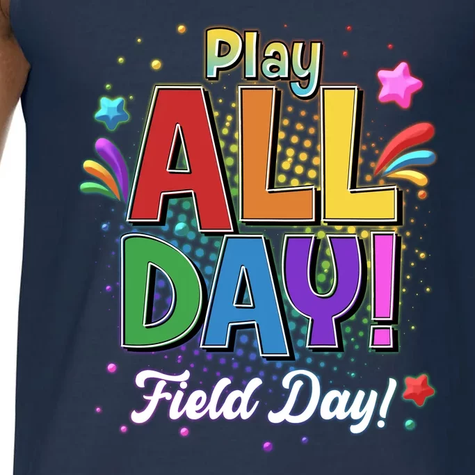 Colorful Play All Day Field Day Comfort Colors® Tank Top