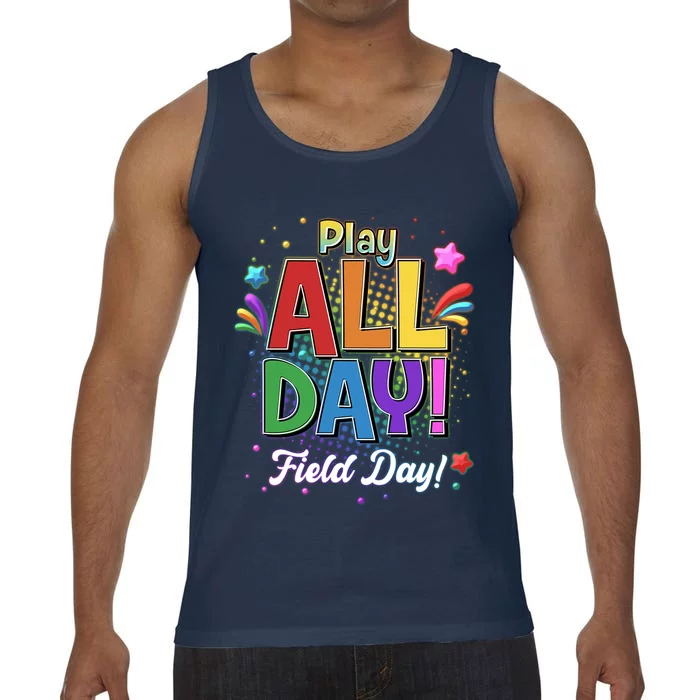 Colorful Play All Day Field Day Comfort Colors® Tank Top