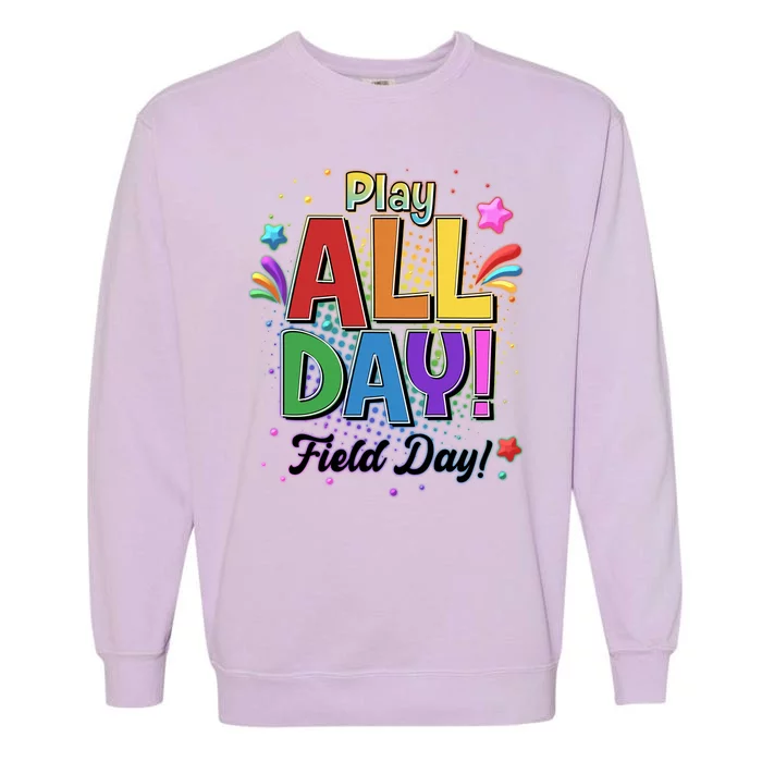 Colorful Play All Day Field Day Garment-Dyed Sweatshirt